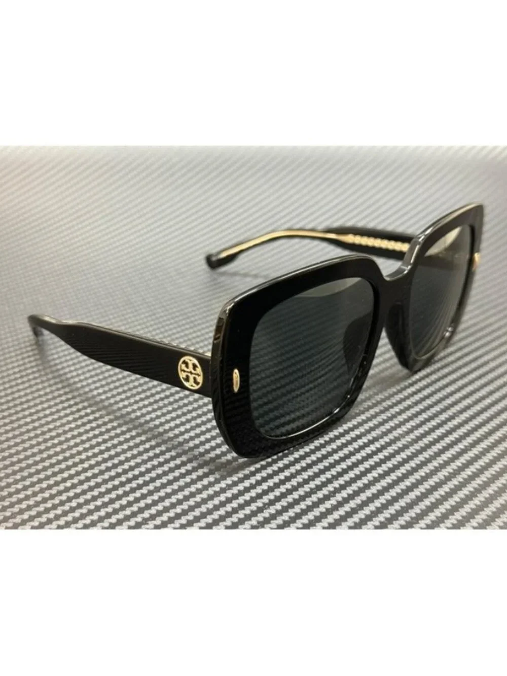 New Tory Burch Women Black Sunglasses 56-19-140